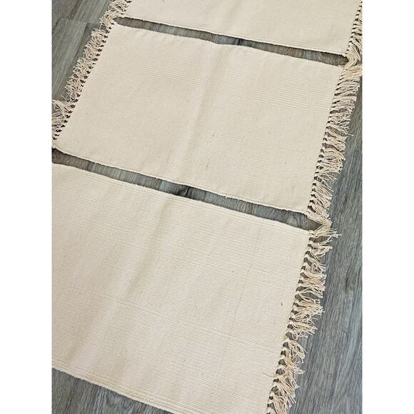 3 El Paso Saddleblanket Co STORYTELLER Fringed Southwestern Woven Placemats Lot - Picture 10 of 10